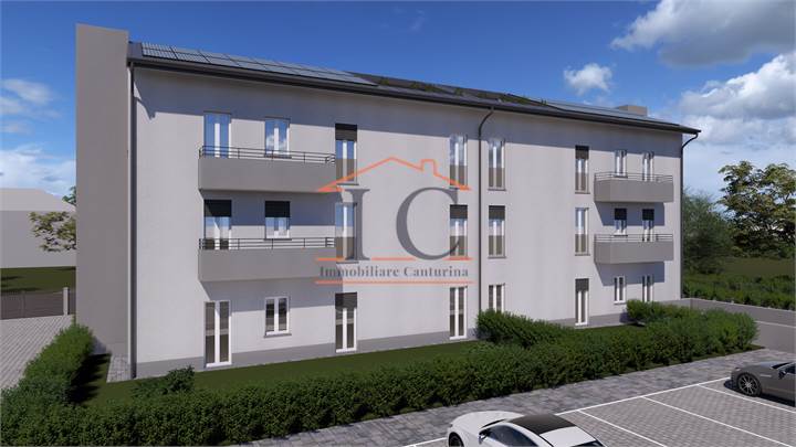 LENTATE SUL SEVESO NUOVO TRILOCALE CON GIARDINO.
