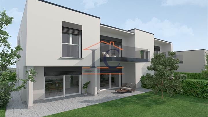 BIZZARONE NUOVO QUADRILOCALE CON GIARDINO