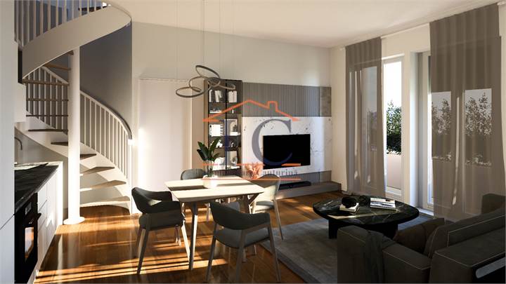 LENTATE SUL SEVESO NUOVO TRILOCALE CON BALCONE